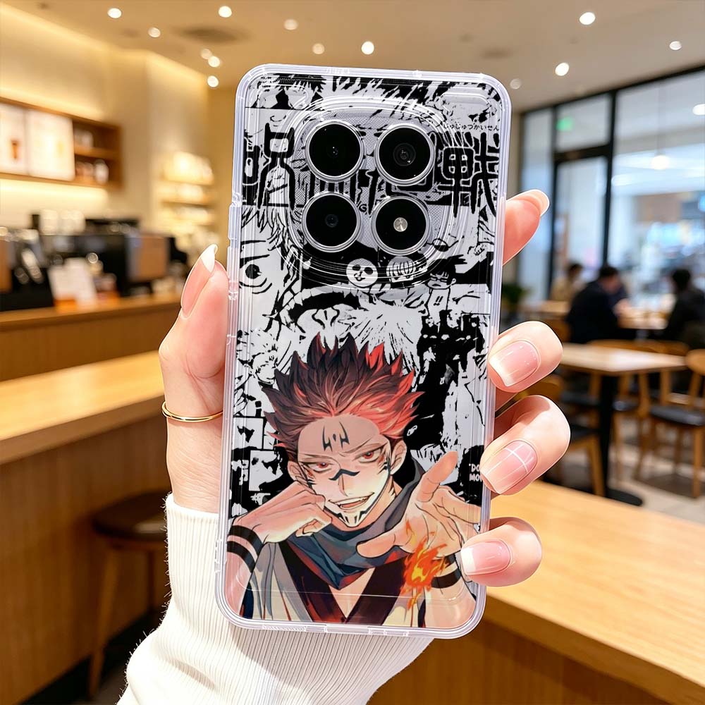 Phone Cases Jujutsu Kaisen - Jujutsu Kaisen Anime Beschermhoesje voor Xiaomi