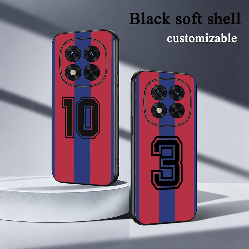 Phone Cases Xiaomi 15 - B-Barcelona voetbalnummer telefoonhoesje voor Redmi Note