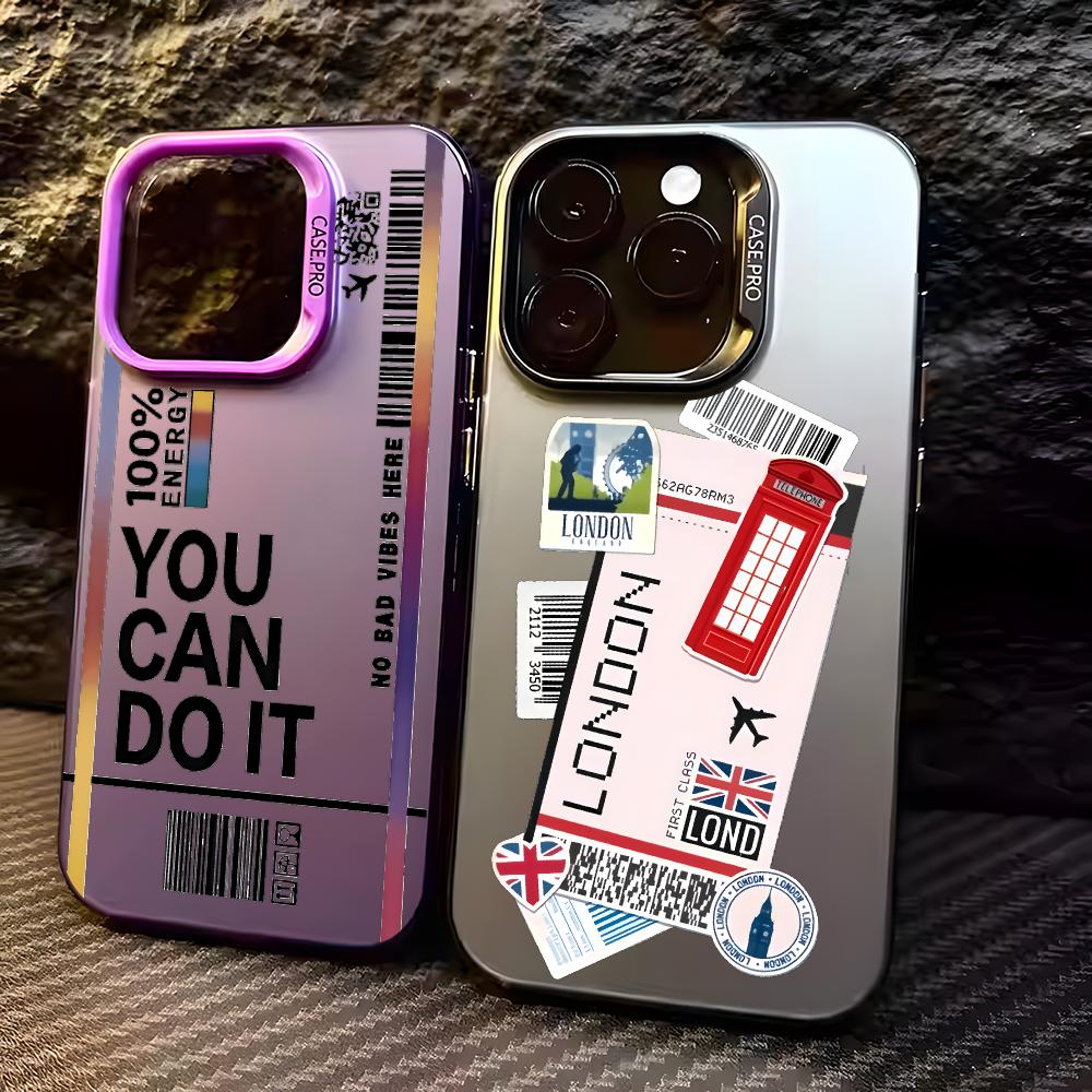 Phone Cases London - London Calling reisdagboek telefoonhoesje voor iPhone