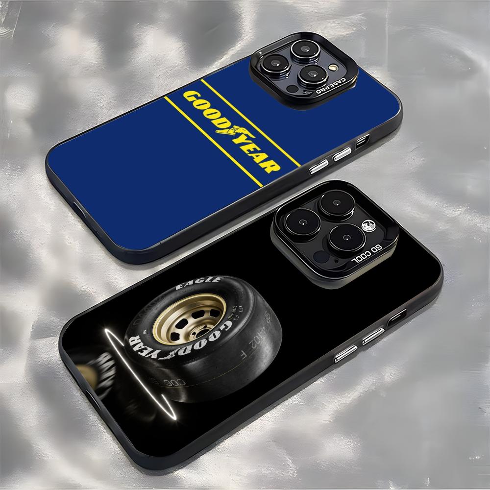 Phone Cases Iphone 13 - Goodyear telefoonhoesje voor lMDColor zilveren hoesje