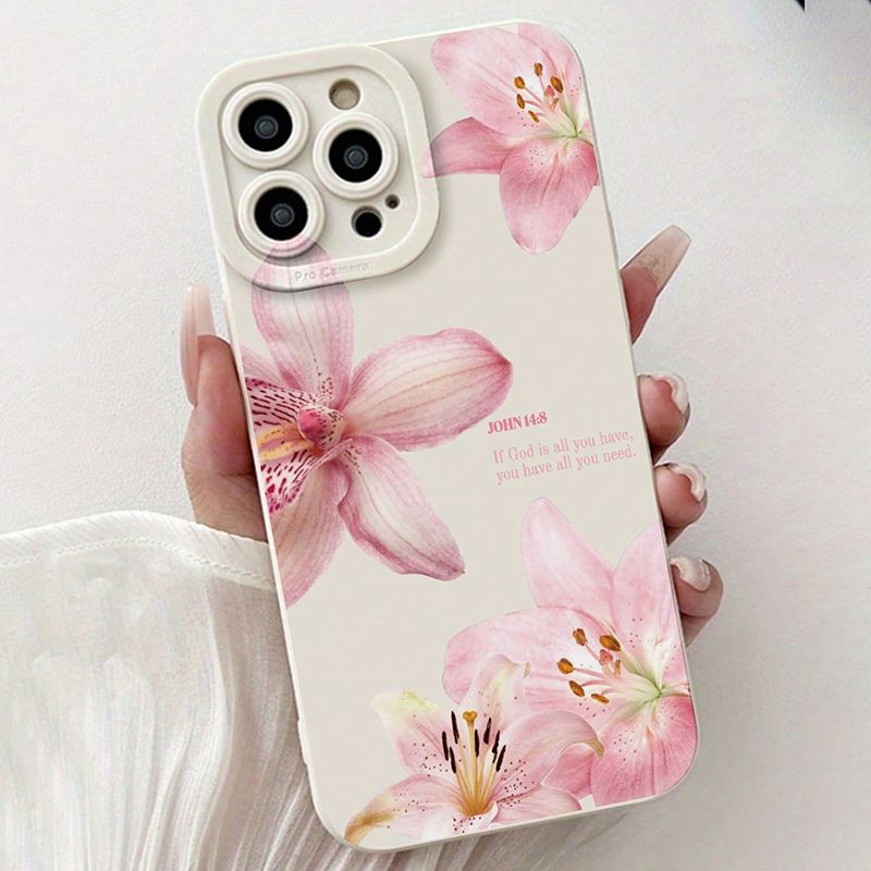 Blauwe Bloemendruk Siliconen I - Phone Cases Xr Iphone recensie en prijs