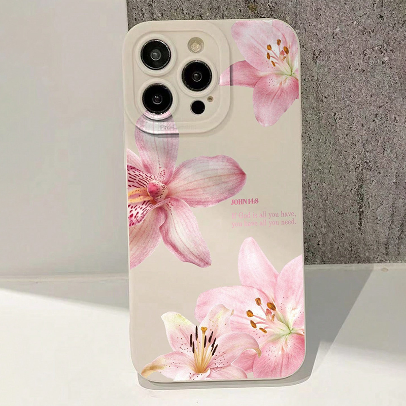 Blauwe Bloemendruk Siliconen I - Phone Cases Xr Iphone recensie en prijs