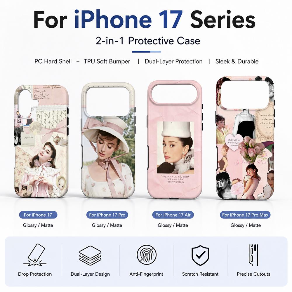 A-Audrey H-Hepburn Telefoonhoe - Phone Cases H&M recensie en prijs